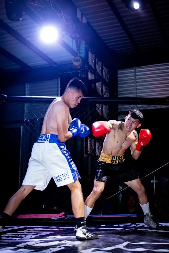 Entrenamiento de boxeo en accion 1